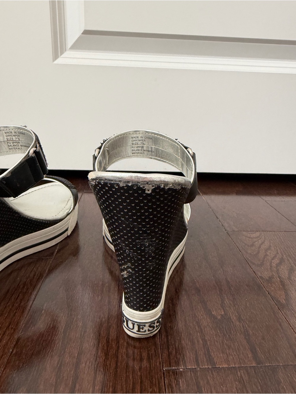 Guess Wedge Sandals - Picture 7 of 9
